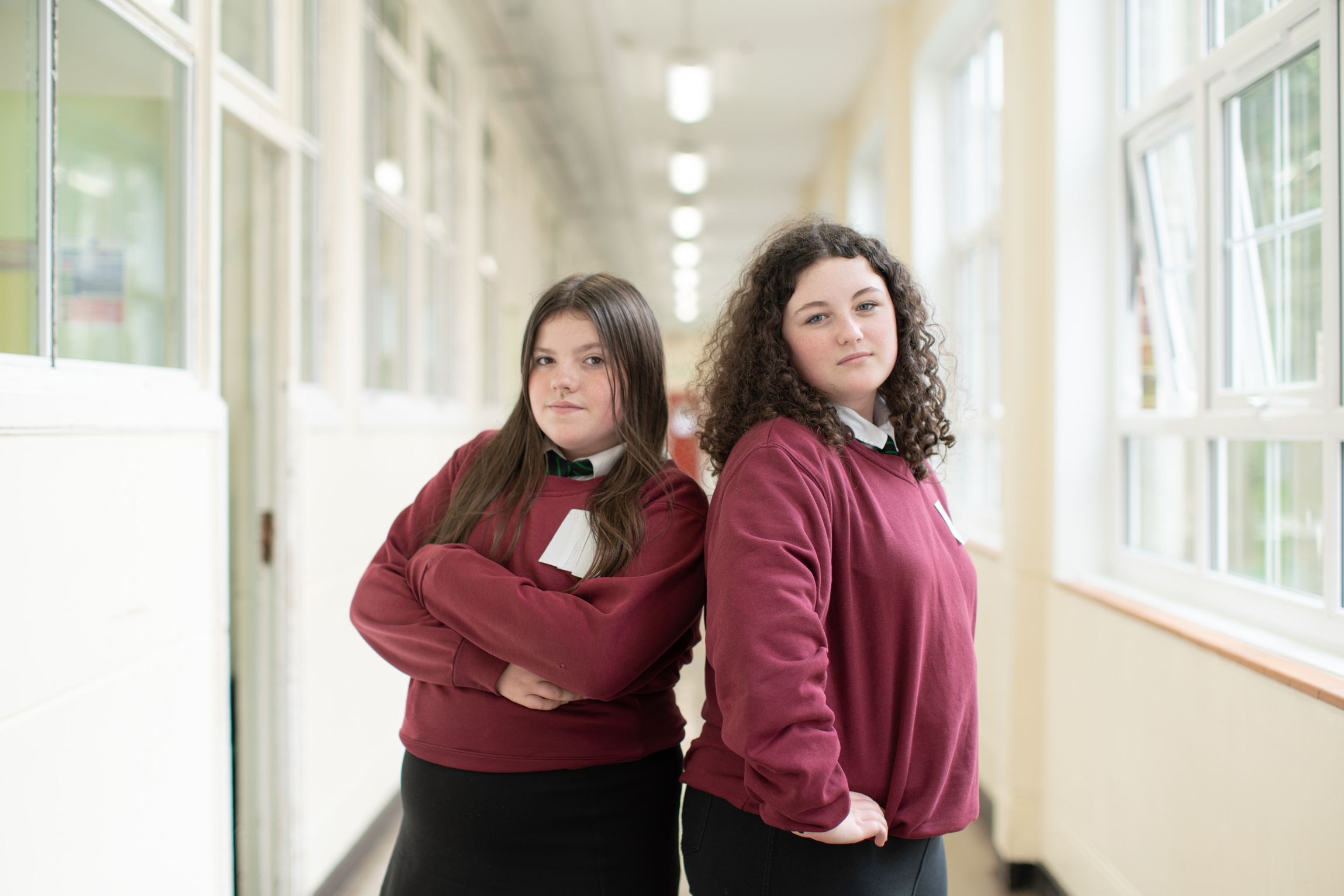 Kiera and Lexie have been learning more about public sexual harassment at school in Wales.