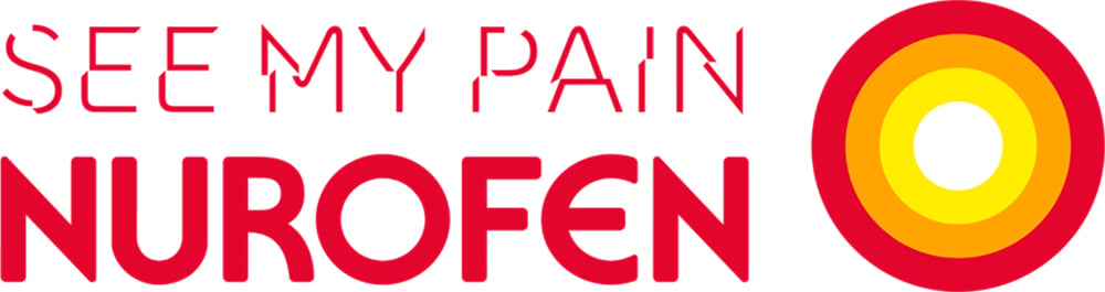 Nurofen 'See my pain' logo