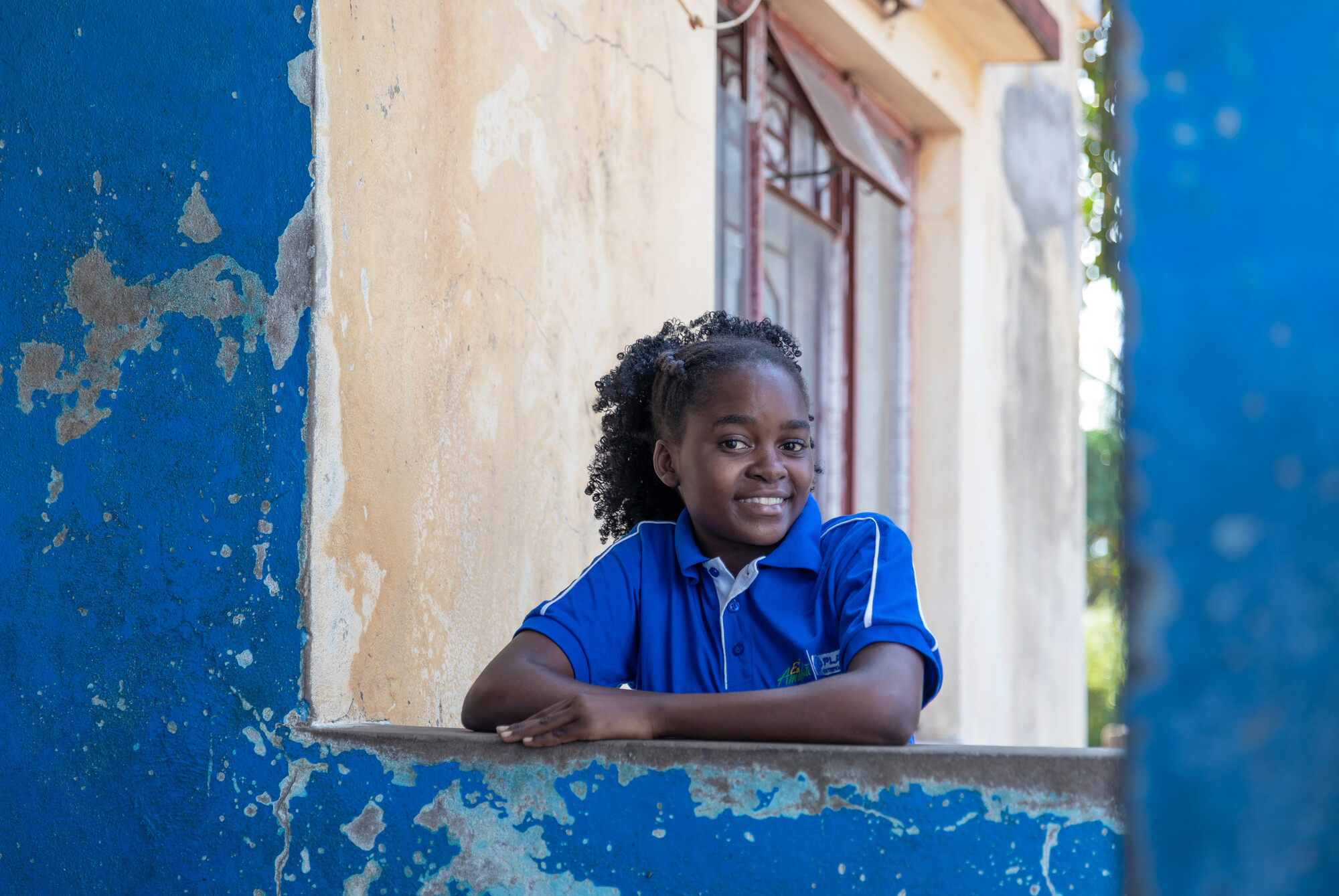 Eunice, 18, from Mozambique is passionate about defending the rights of girls.