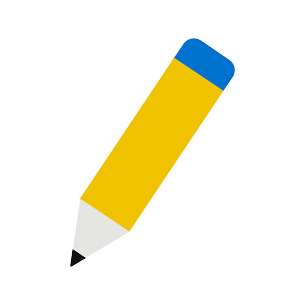 An icon of a pencil