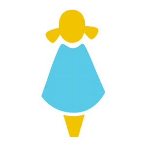Graphic of a girl
