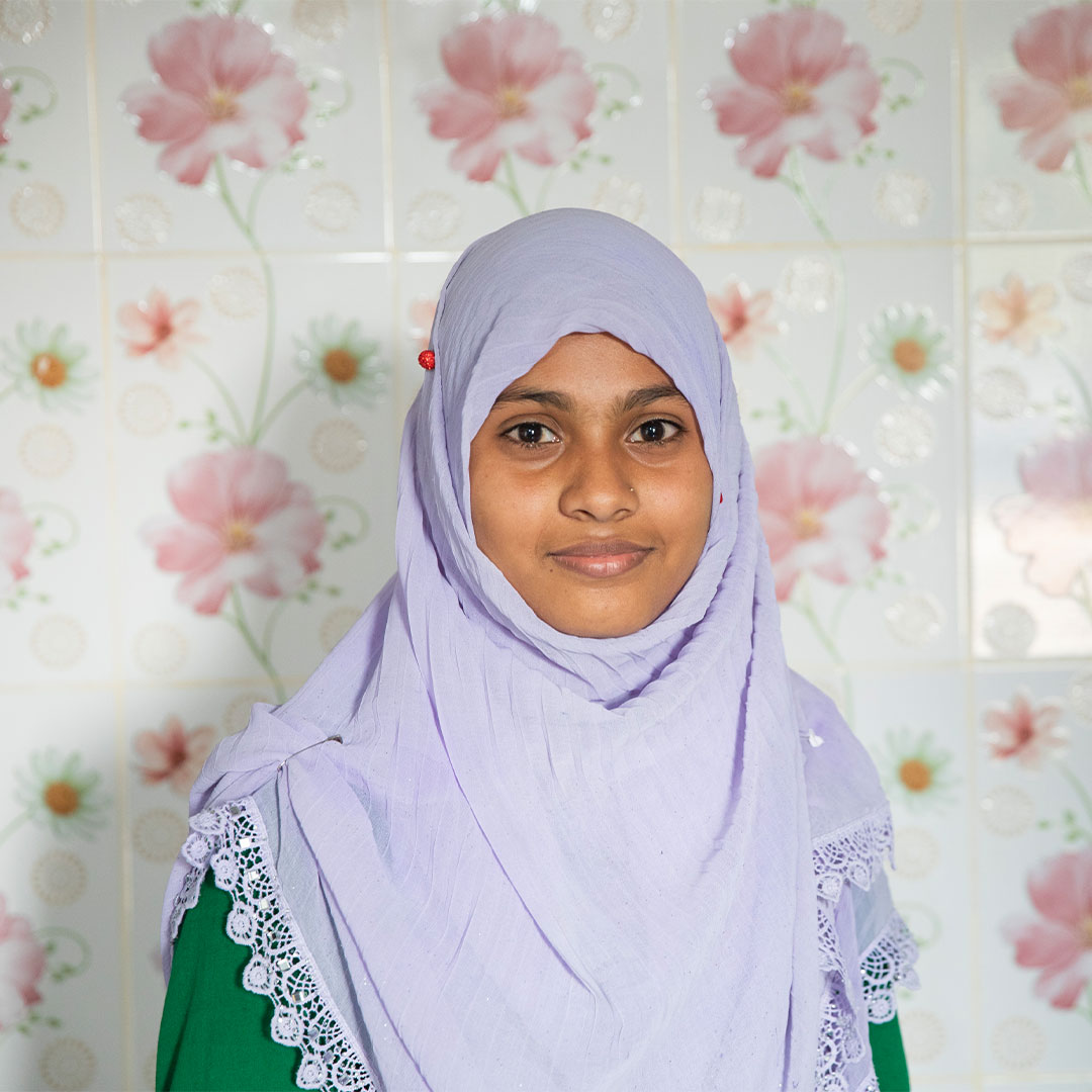 Shahnaz, a JANO project participant in Bangladesh