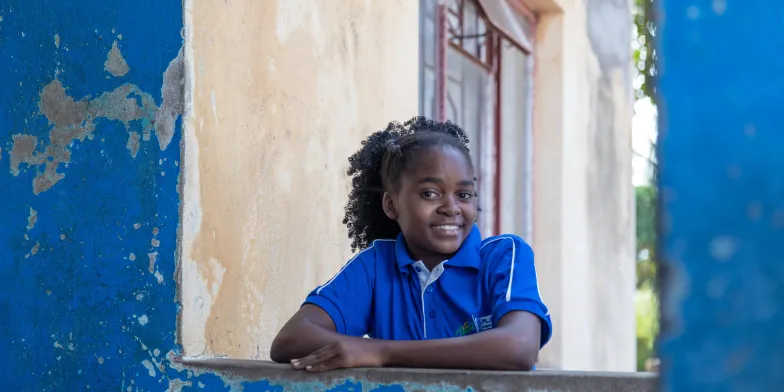 Eunice, 18, from Mozambique is passionate about defending the rights of girls.
