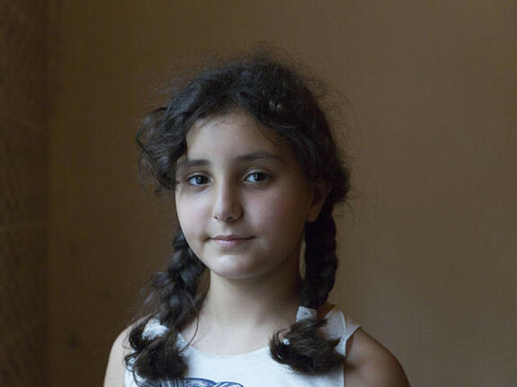 10-year-old Lamar's extended family live in the same apartment block, which was badly damaged in the Beirut explosion.