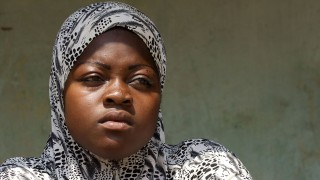 Aicha was trafficked from her village in Togo to Nigeria