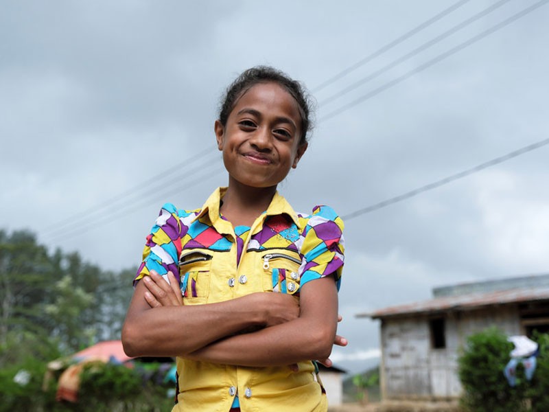 Plan International Sponsored Girl from Timor Leste