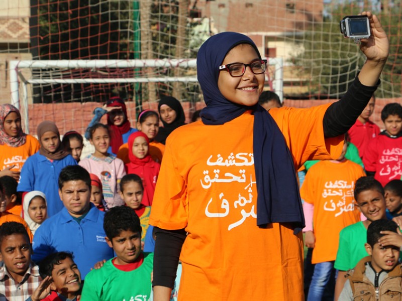 Sohaila is a Plan International sponsored child in Egypt