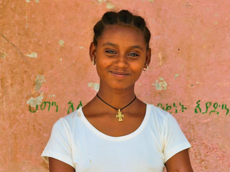 Worke aged 14 from Ethiopia