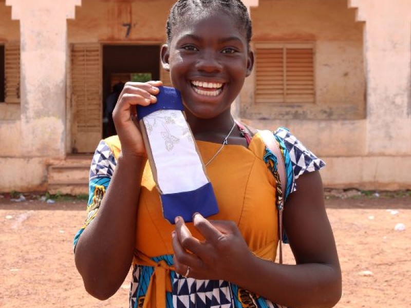 "Now I have three sanitary pads that I can interchange"