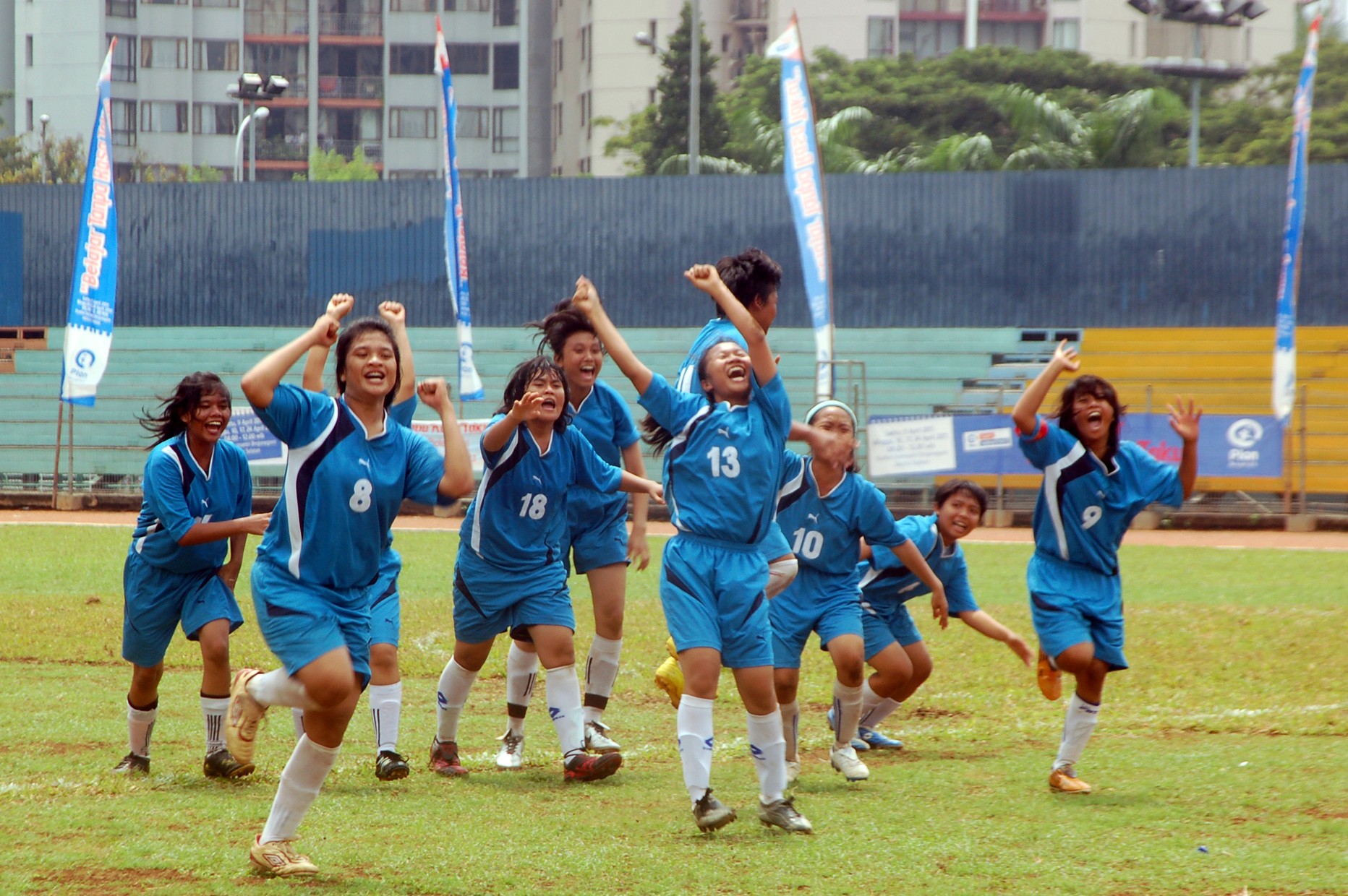 Empowering girls through football