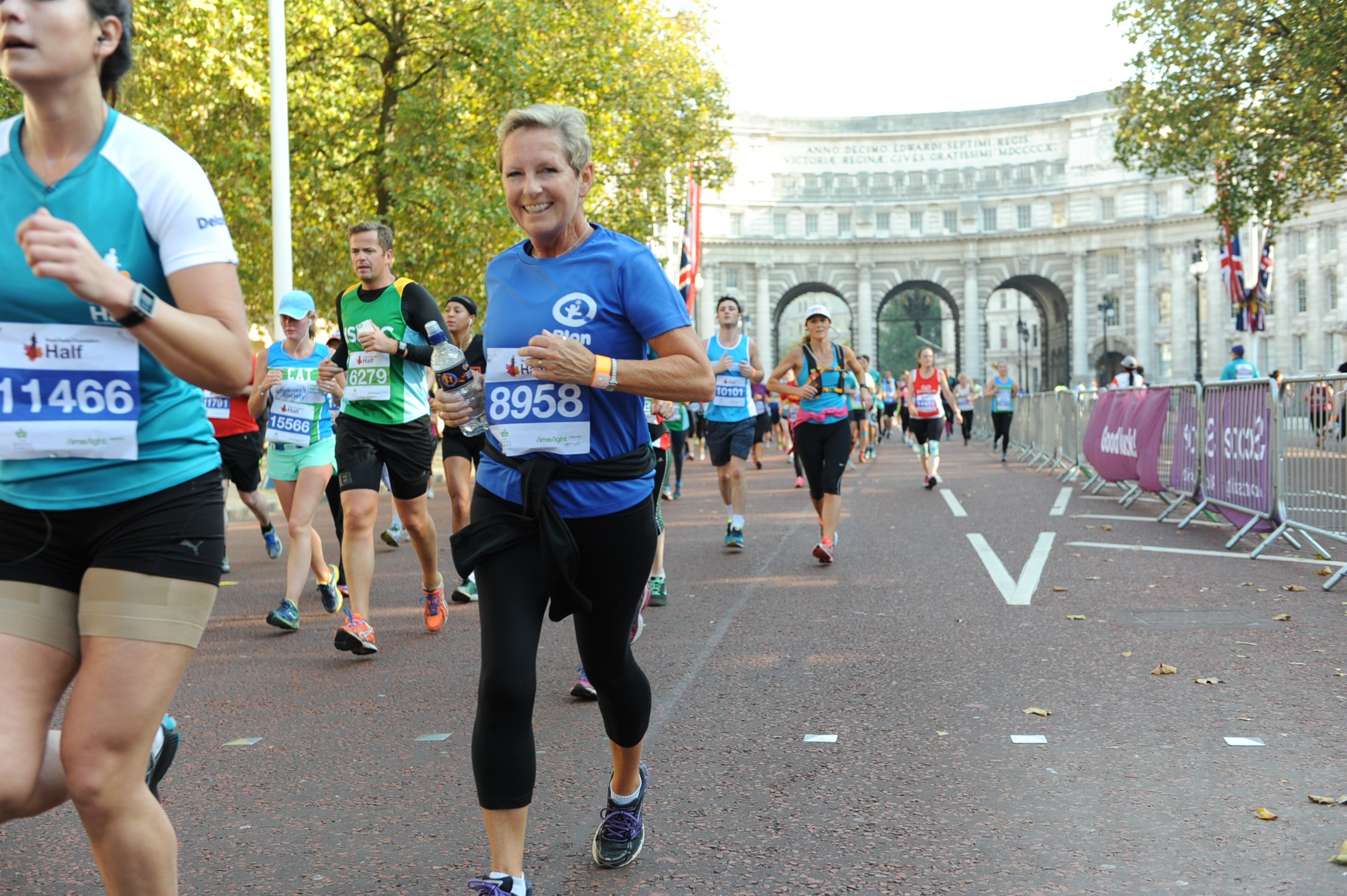 Jan taking part in the Royal Parks run