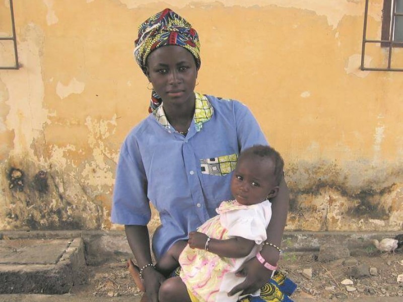 Mother and daughter from Togo