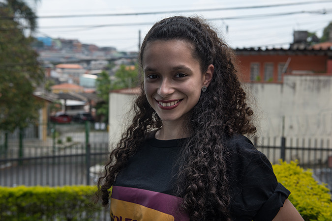 Camilla from the Young Health Programme in Brazil