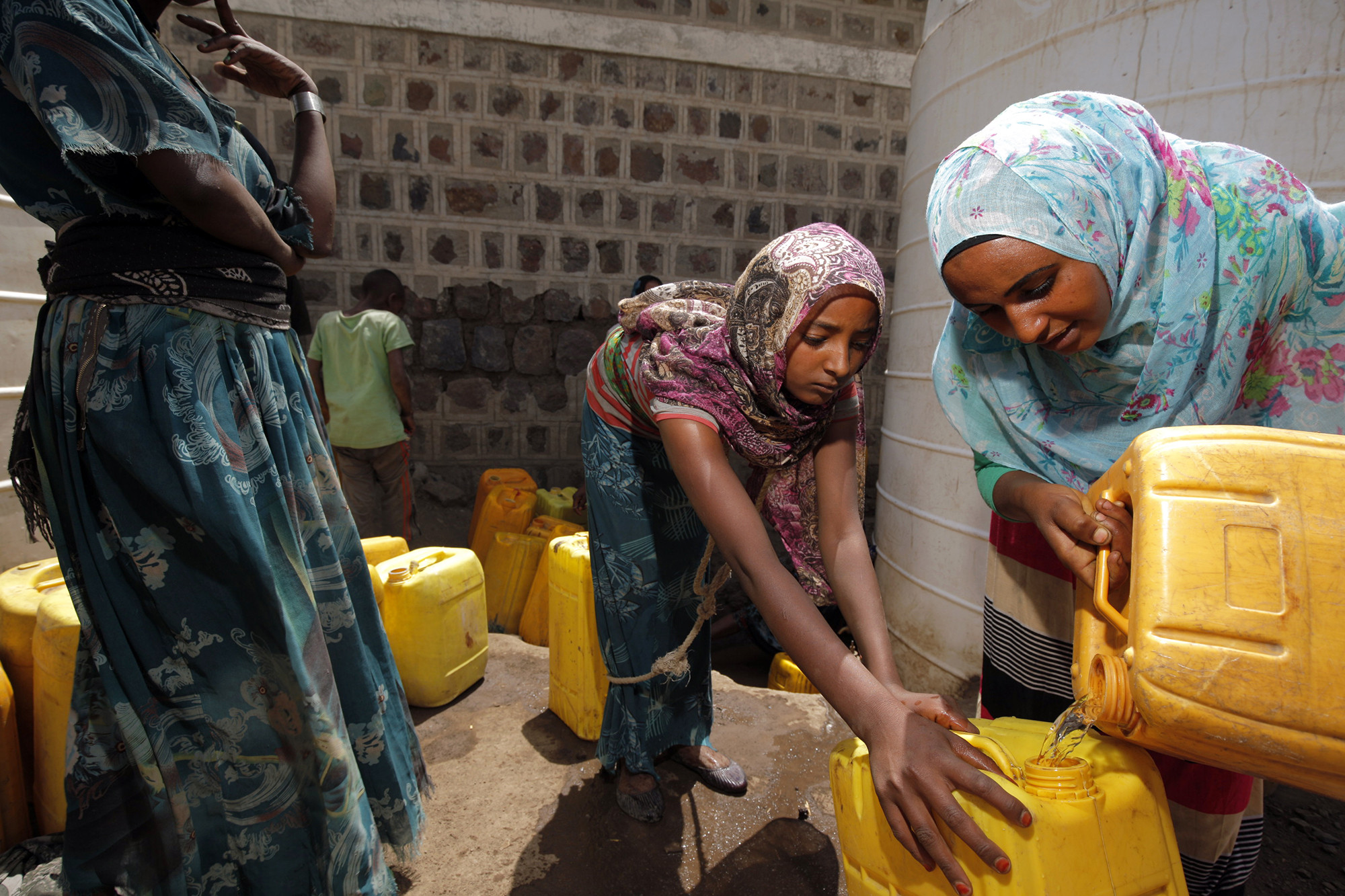 By building a water trucking facility just five minutes from her home, Plan International Ethiopia has transformed Kadija’s business, giving her more independence and autonomy
