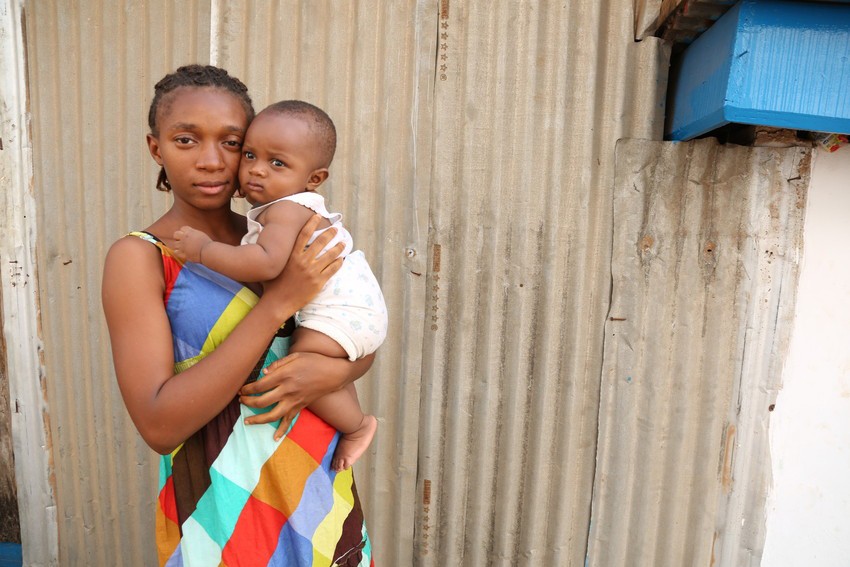 Sonnah, 16, fell pregnant at 14 after a boy from her school forced her to have sex. She joined a Plan International run Youth Savings and Loan Association group to help her save money so she can go back to school.