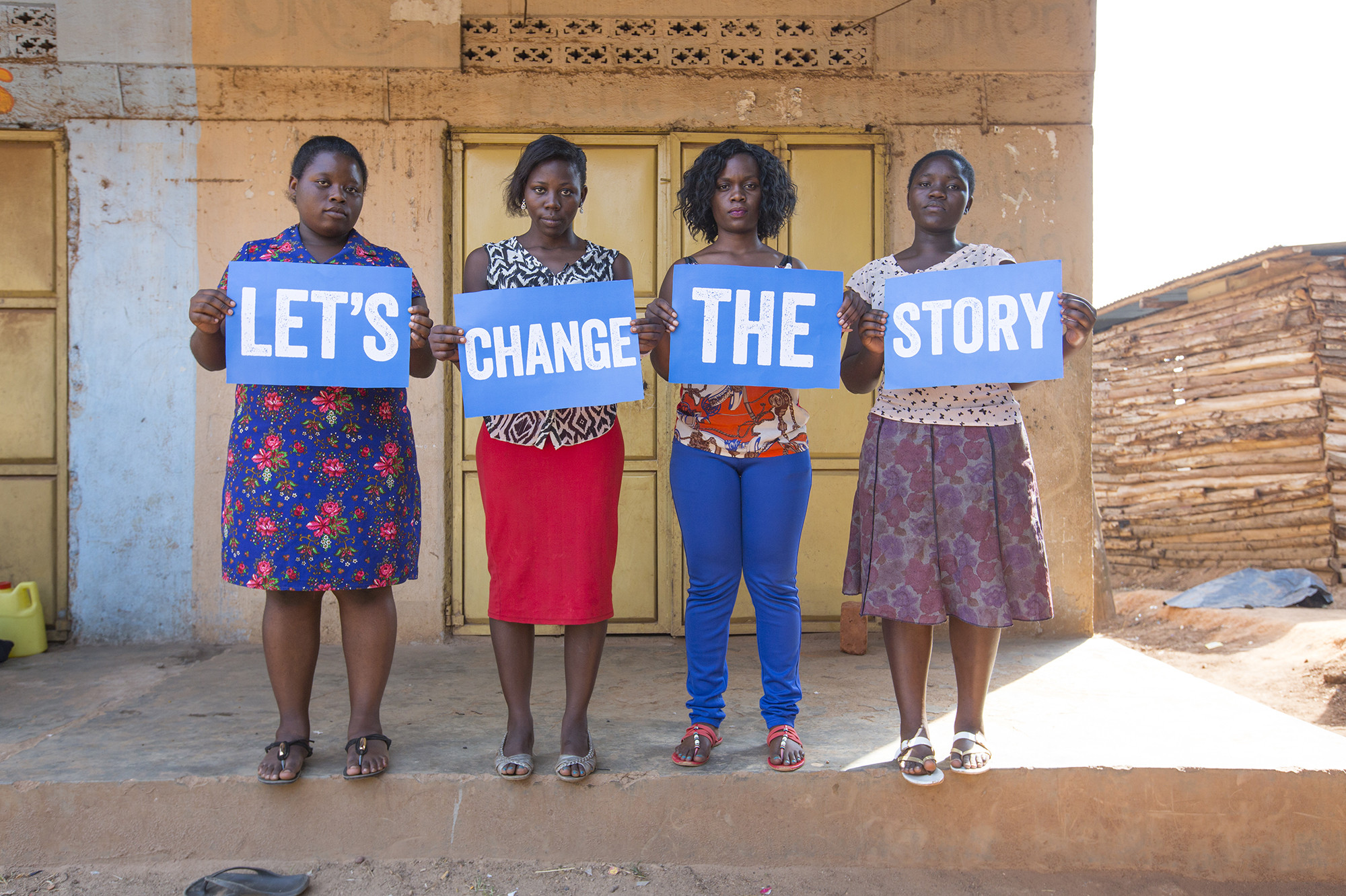 Sophie and campaigners are standing up to improve sexual health and education in Uganda