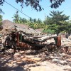 Damage caused by the earthquake in Lombok