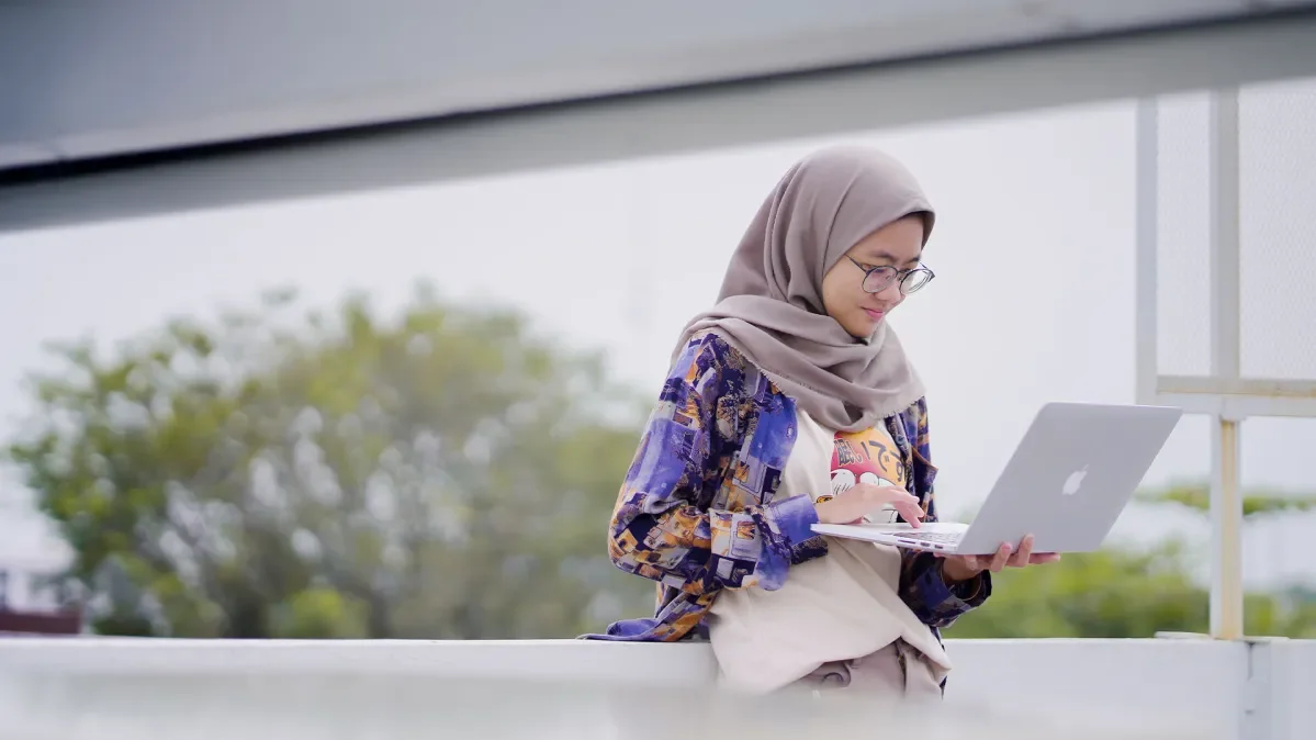 Qonita is studying software development after taking part in the Work in Tech programme.