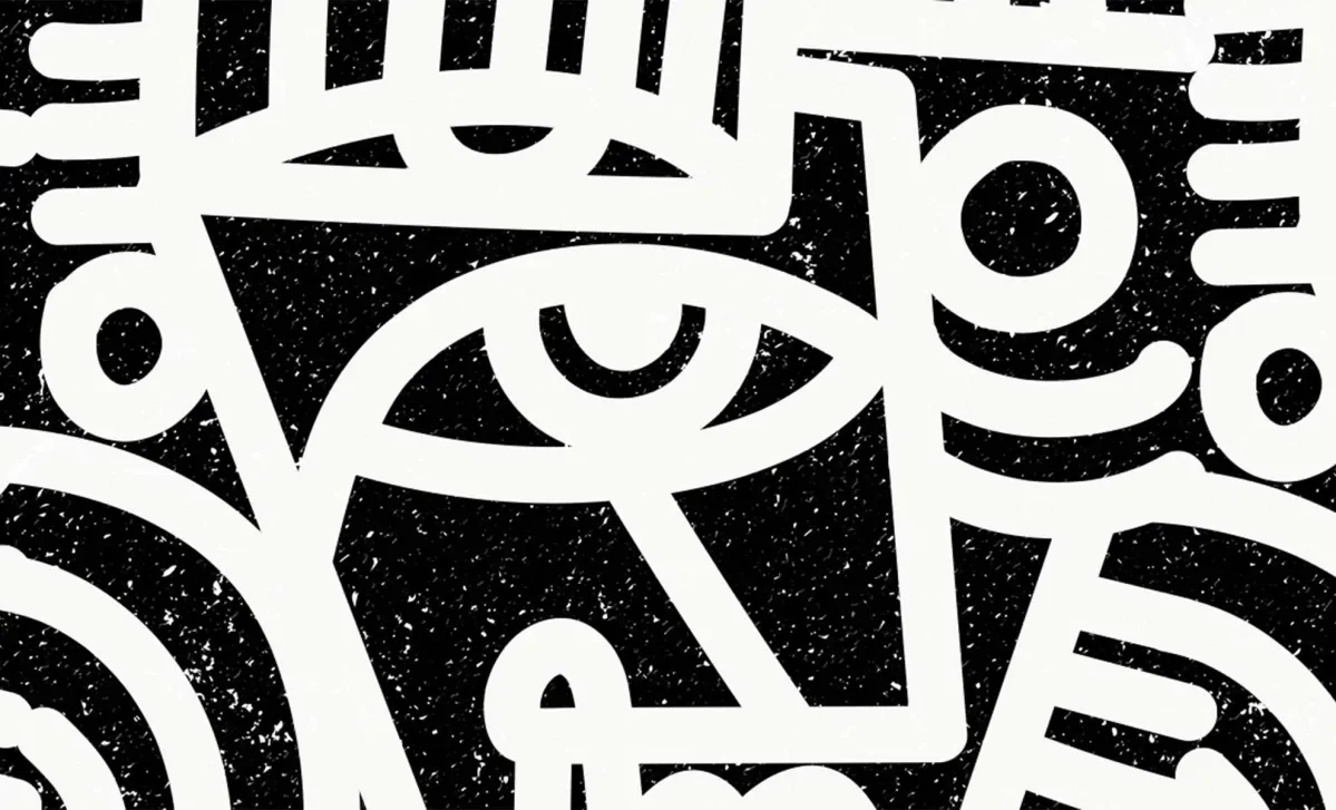 black and white graphic