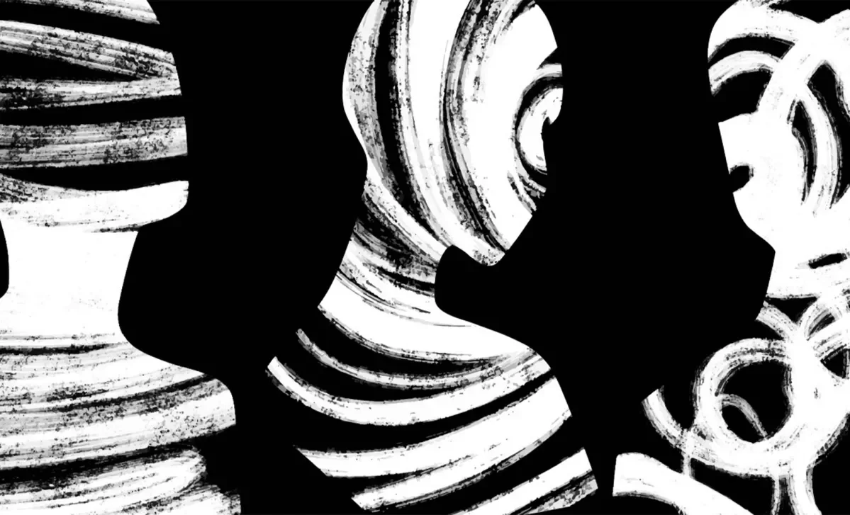 black and white graphic