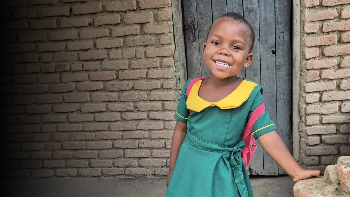 In Malawi, Asante is thriving at school, she’s building friendships and enjoying her learning. 
