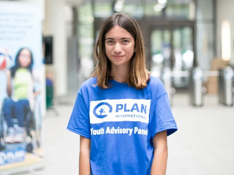 Ambrin is from Plan International UK's Youth Advisory Panel