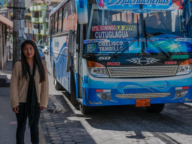 Maribel, a youth advocate for Plan International Ecuador
