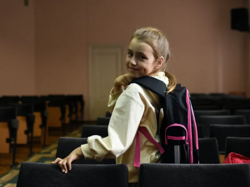 Over 500 child refugees now have backpacks like this thanks to your donations. The backpacks come complete with educational items and hygiene kits.