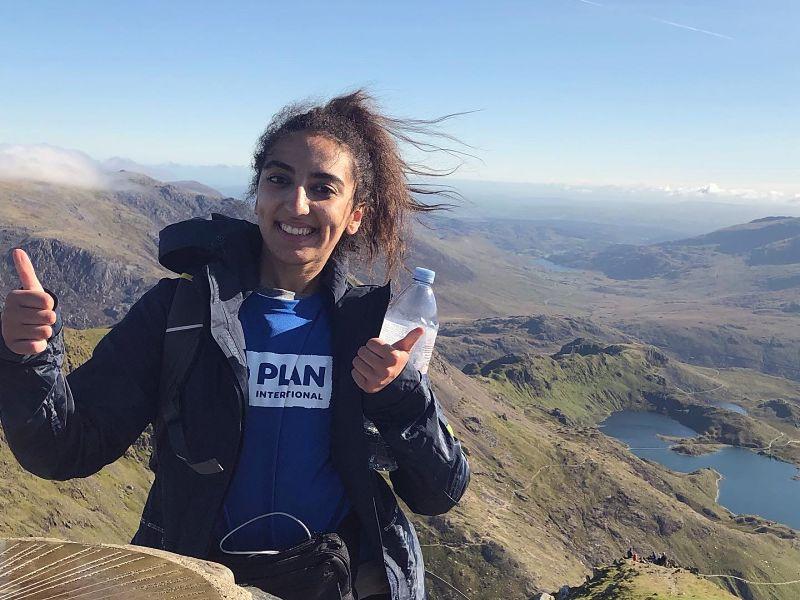 Rania 3 Peaks Challenge for Plan