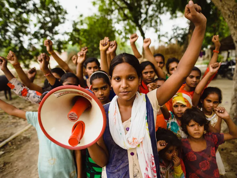 Shalini, 21, is standing up against child marriage in India