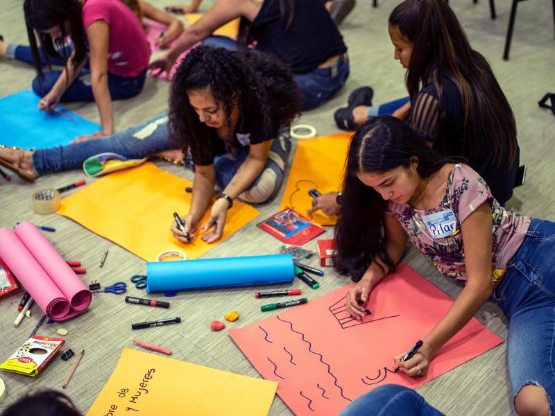 In Paraguay, Plan International brought 30 girls together to devise an action plan to promote gender equality