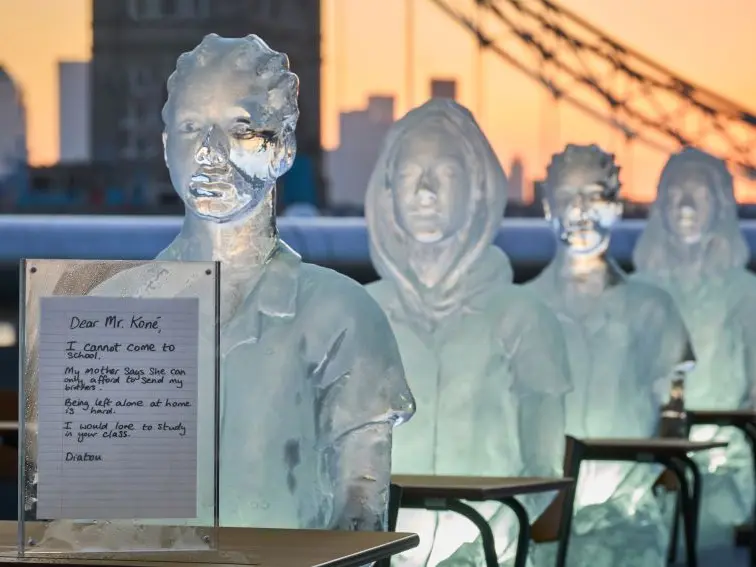 Ice sculptures