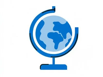 Illustration of globe
