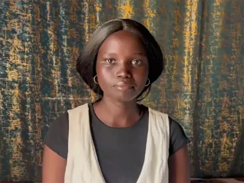 Mary, 20, is a youth activist in South Sudan.