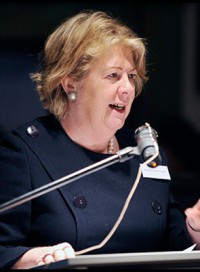 Baroness Goudie is a member of the British House of Lords and a global advocate for the rights of women and children