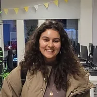 Sesina in Plan International UK office